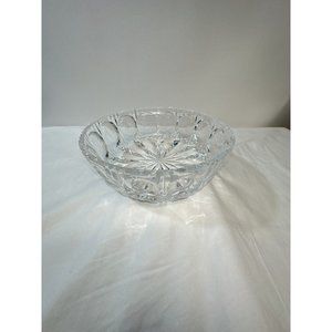 Beyer Bleikristall 24% Lead Crystal 8 1/4”Round‎ Clear Bowl